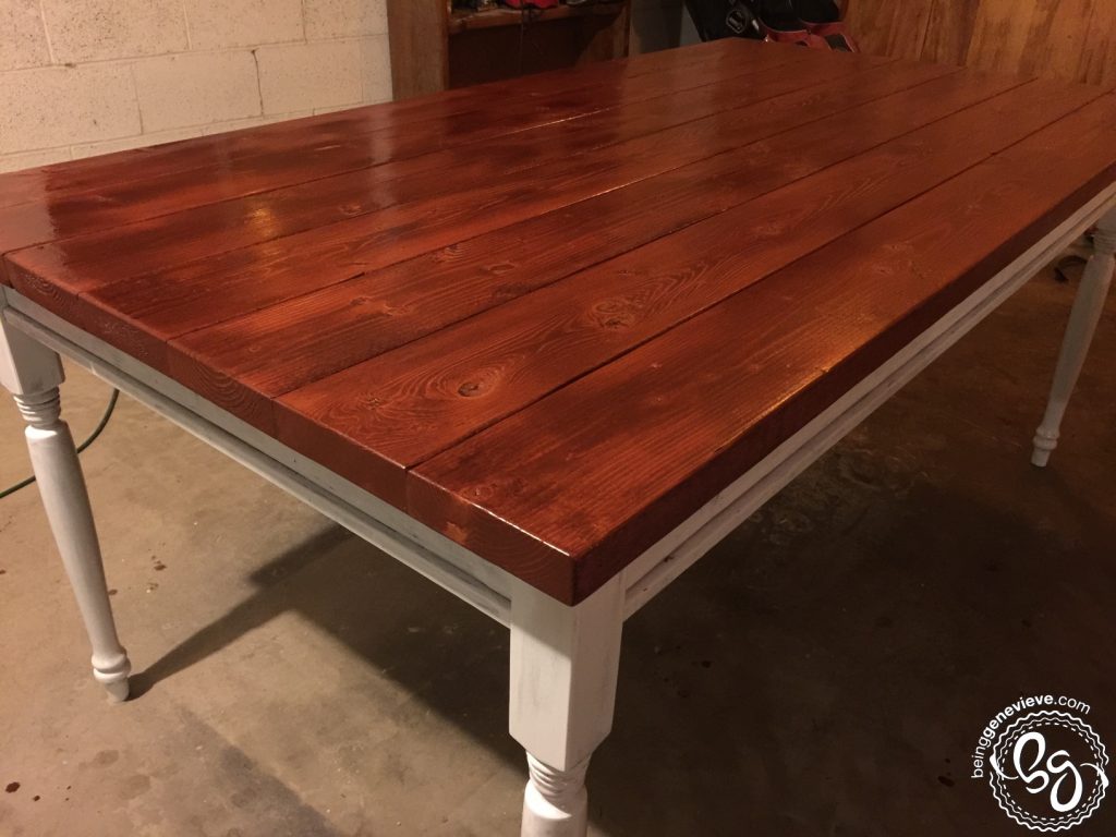 Antique Paint & Stain Technique - Farmhouse Table